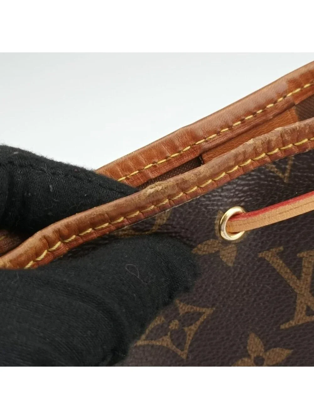 Louis Vuitton Nano Noe Monogram Brown Canvas